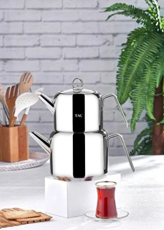 Taç TAC-5907 Hera Platin Maxi Çaydanlık Takımı