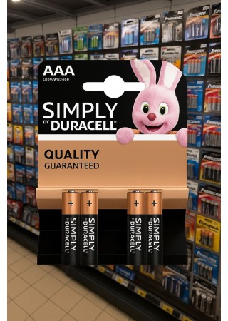 Duracell Pil İnce 4lü