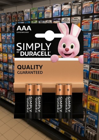 Duracell Pil İnce 4lü