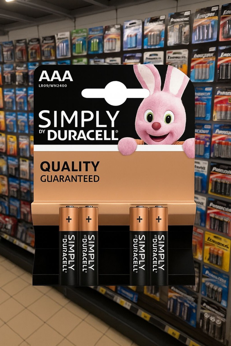 Duracell Pil İnce 4lü