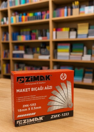 Kraf Geniş Maket Bıçağı Yedeği 100 Adet (Falçata Ucu)