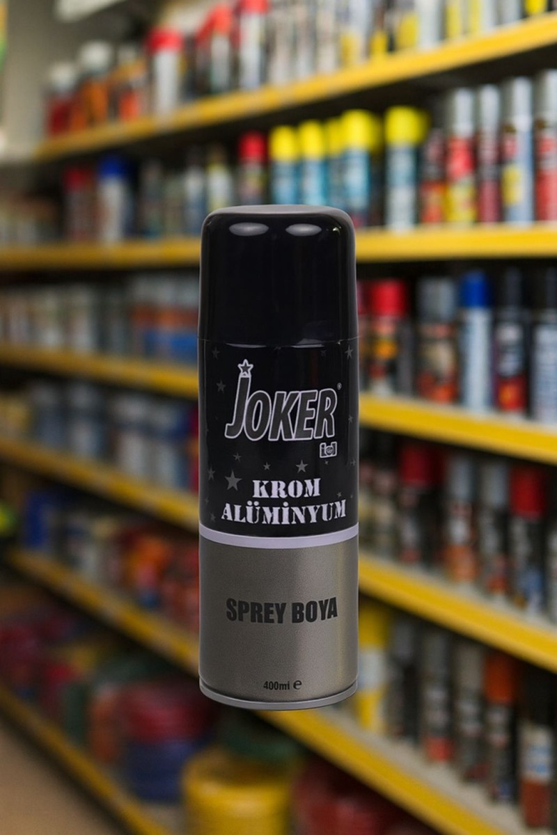 Joker 400 ml Krom Alüminyum Boya