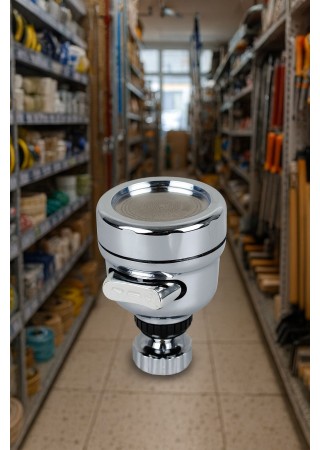 Krom Kubar Başlık Oynar Başlıklı Üç Fonksiyonlu Tazyikli Batarya Ucu