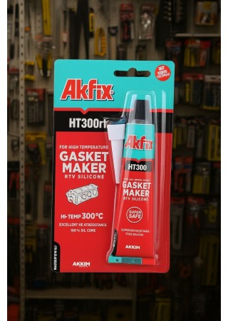 Akfix SA215 HT300 Kırmızı 50 ml Tüp Yüksek Isı Silikonu