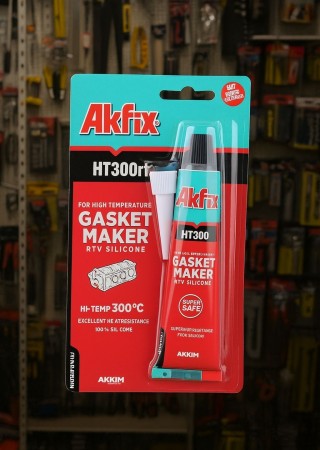 Akfix SA215 HT300 Kırmızı 50 ml Tüp Yüksek Isı Silikonu