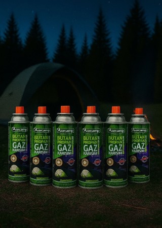 Orcamp KTS-227 227 gr Gaz Kartuşu 6'lı Set