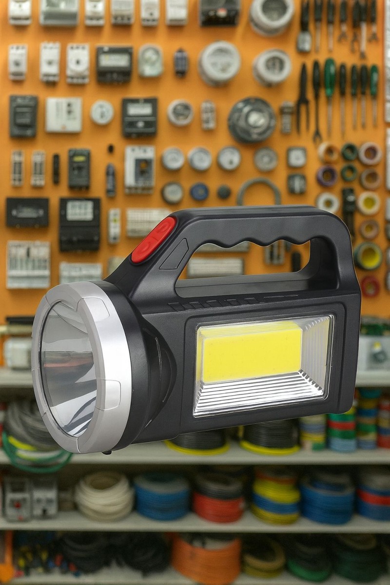 Fener Panther Şarjlı Cob Led PT-6212