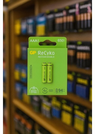 PİL ŞARZLI GP İNCE 650 2 Lİ