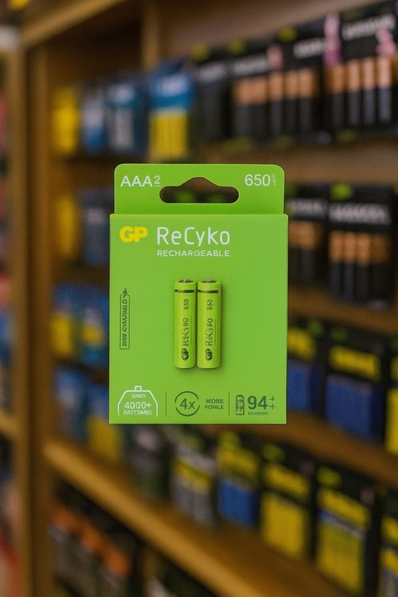 PİL ŞARZLI GP İNCE 650 2 Lİ