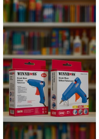 Winnboss WN-1163 60 Watt Anahtarlı Sıcak Mum Silikon Tabancası