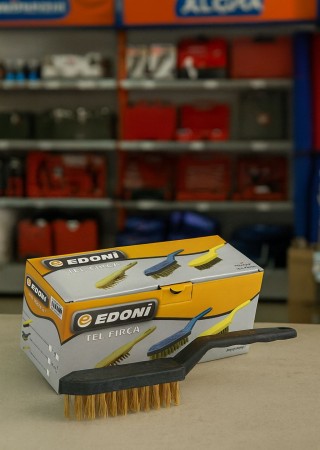 Tel  Fırça  NO 5 Plastik  Siyah Saplı Edoni