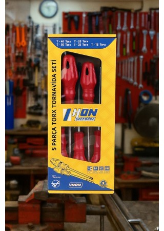 Ynt İthalat Hon 5 Parça Torx Tornavida Seti