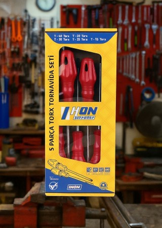 Ynt İthalat Hon 5 Parça Torx Tornavida Seti