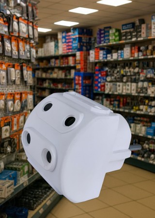 Royaleks ASL400 5'li Golyat Fiş Grup Priz