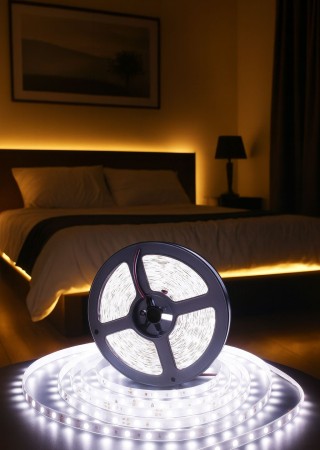 Cata CT-4549 220V Beyaz Işık Dış Mekan 3 Çipli Şerit Hortum Led