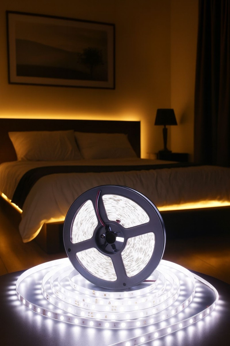 Cata CT-4549 220V Beyaz Işık Dış Mekan 3 Çipli Şerit Hortum Led