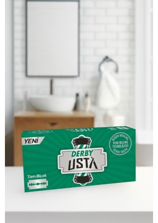 Derby 100'lü Tam Bıçak Usta Yaprak Jilet