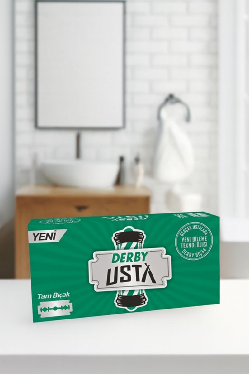 Derby 100'lü Tam Bıçak Usta Yaprak Jilet