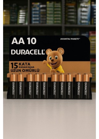 Duracell LR6-MN1500 10'lu AA Pil