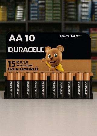 Duracell LR6-MN1500 10'lu AA Pil