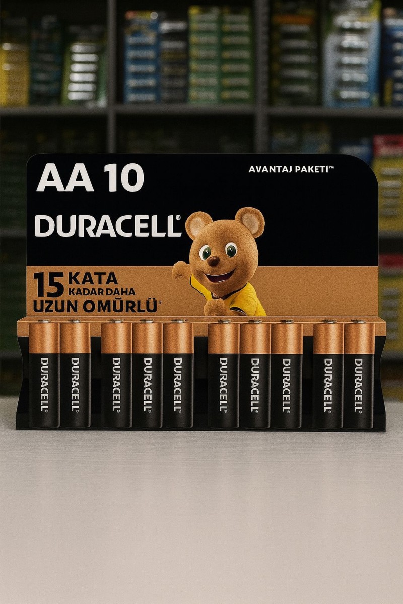 Duracell LR6-MN1500 10'lu AA Pil