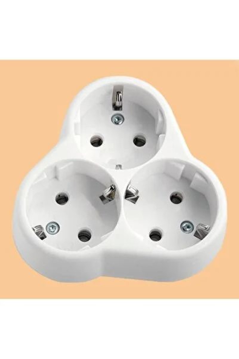 Yonca 3'lü Golyat Priz