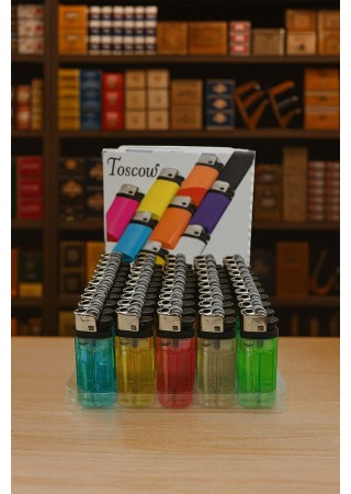 Toscow 50 Adet Taşlı Çakmak