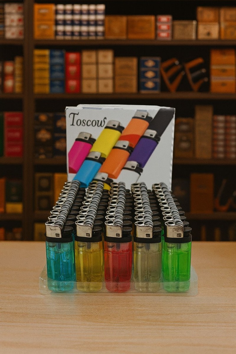 Toscow 50 Adet Taşlı Çakmak