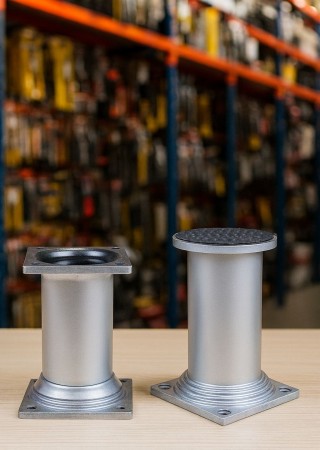 4 lü Masa Ayağı Selçuk Krom 10 cm