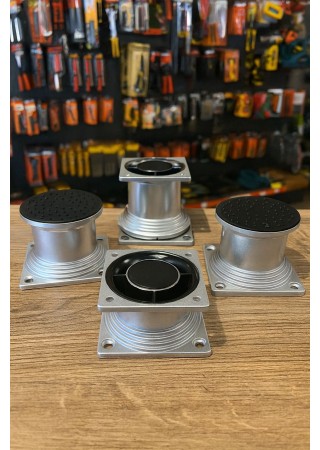  4 lü Masa Ayağı Selçuk Krom 5 CM Saten