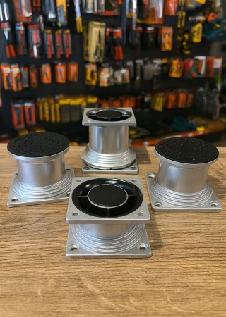  4 lü Masa Ayağı Selçuk Krom 5 CM Saten