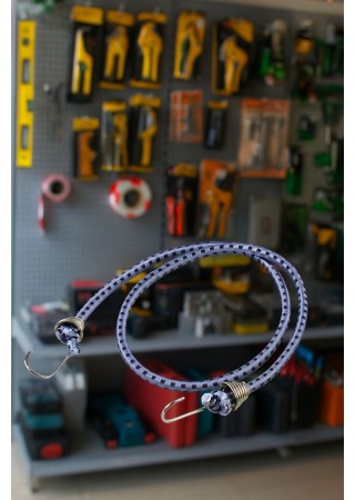 20 mm x 90 cm Geniş Kancalı Oto Araç Araba Bagaj Lastiği Bisiklet Sabitleme Yük Taşıma Lastik