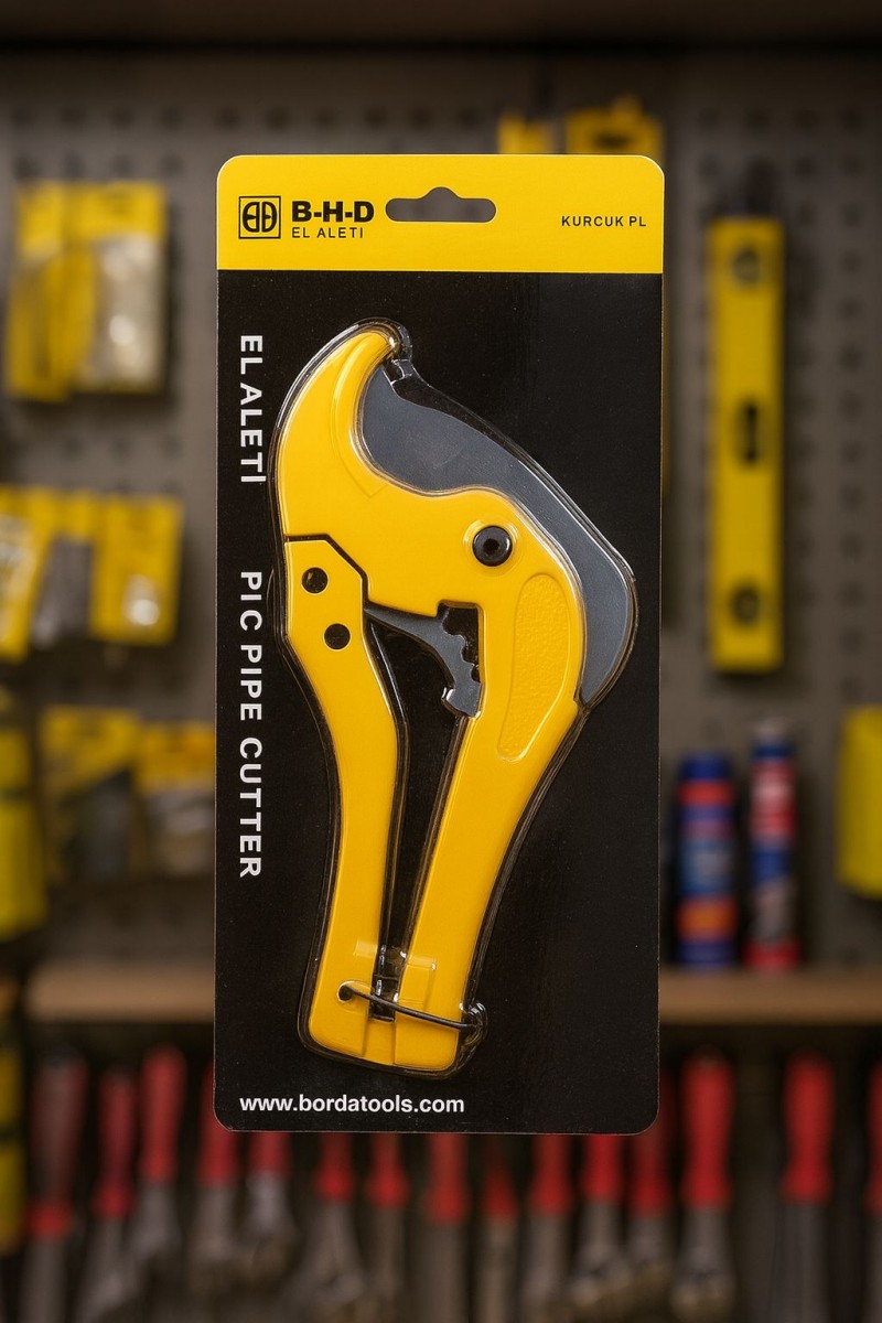 BHD Boru Kesme Makası Sarı Emniyetli