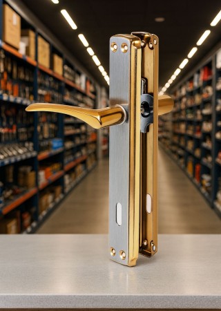 Bravo Albirifin Saten Oda Kapı Kolu