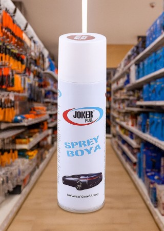 Joker 400Ml Metalik Kırmızı Sprey Boya