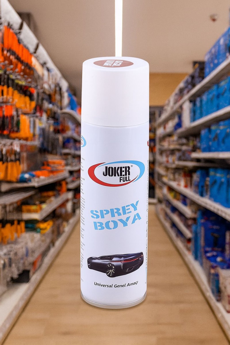 Joker 400Ml Metalik Kırmızı Sprey Boya