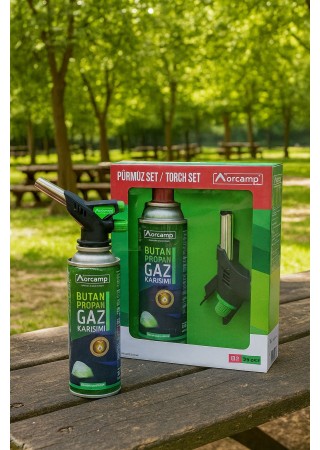 Orcamp CX-500 Çakmaklı Firebird Torch Pürmüz Set