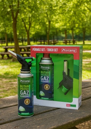 Orcamp CX-500 Çakmaklı Firebird Torch Pürmüz Set