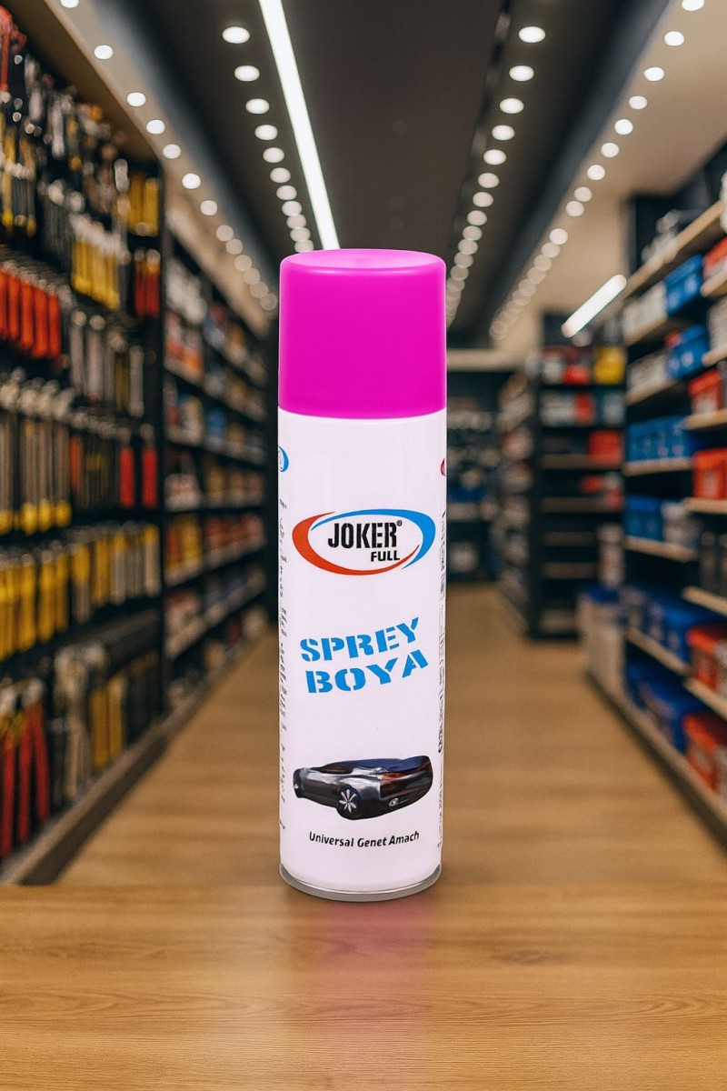 Joker 400Ml Pembe Sprey Boya