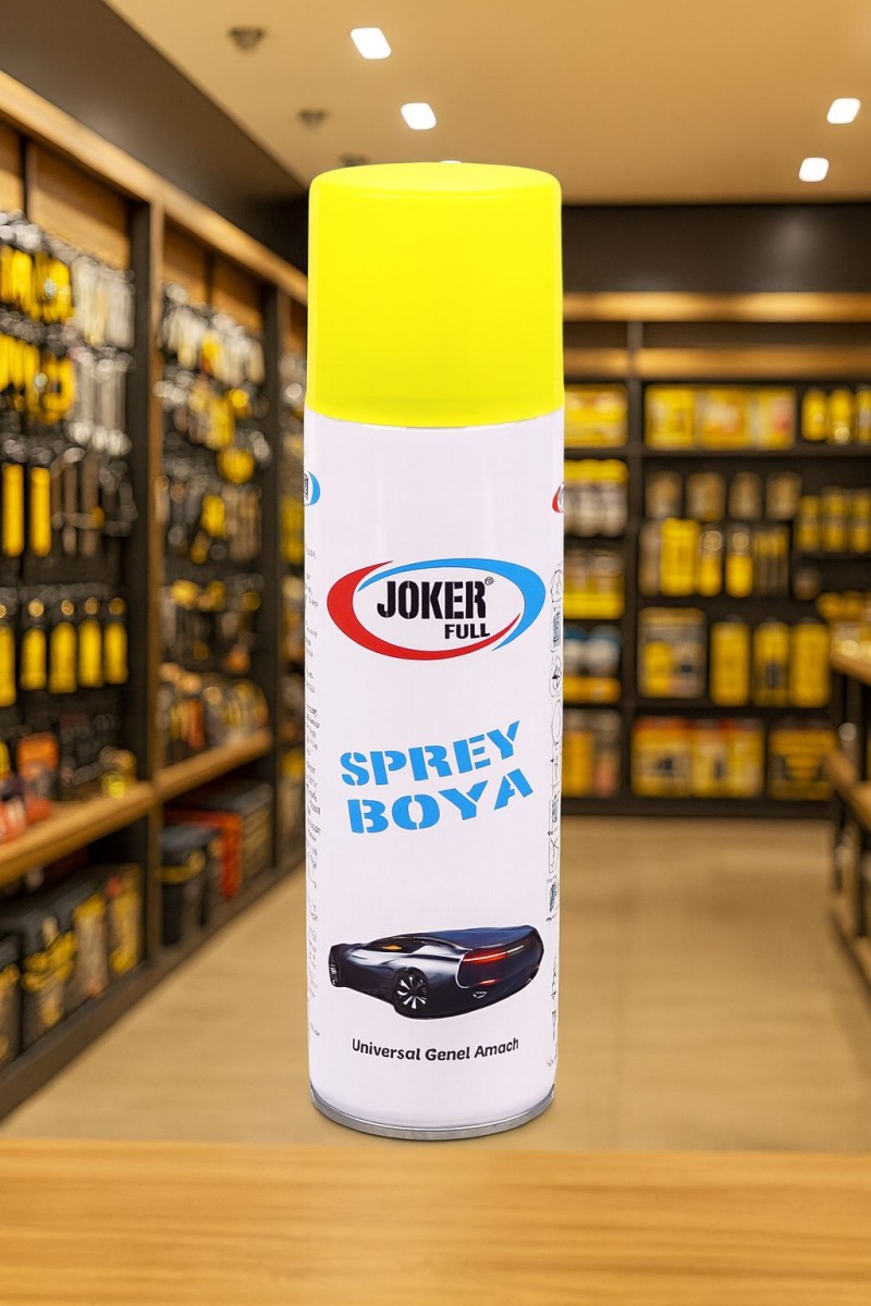 Joker 400Ml Sarı  Sprey Boya