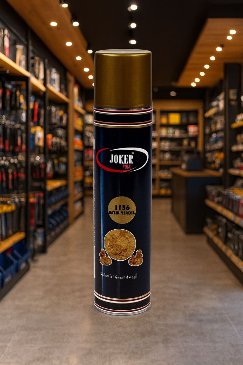 Joker 400Ml Sarı Yaldız Sprey Boya