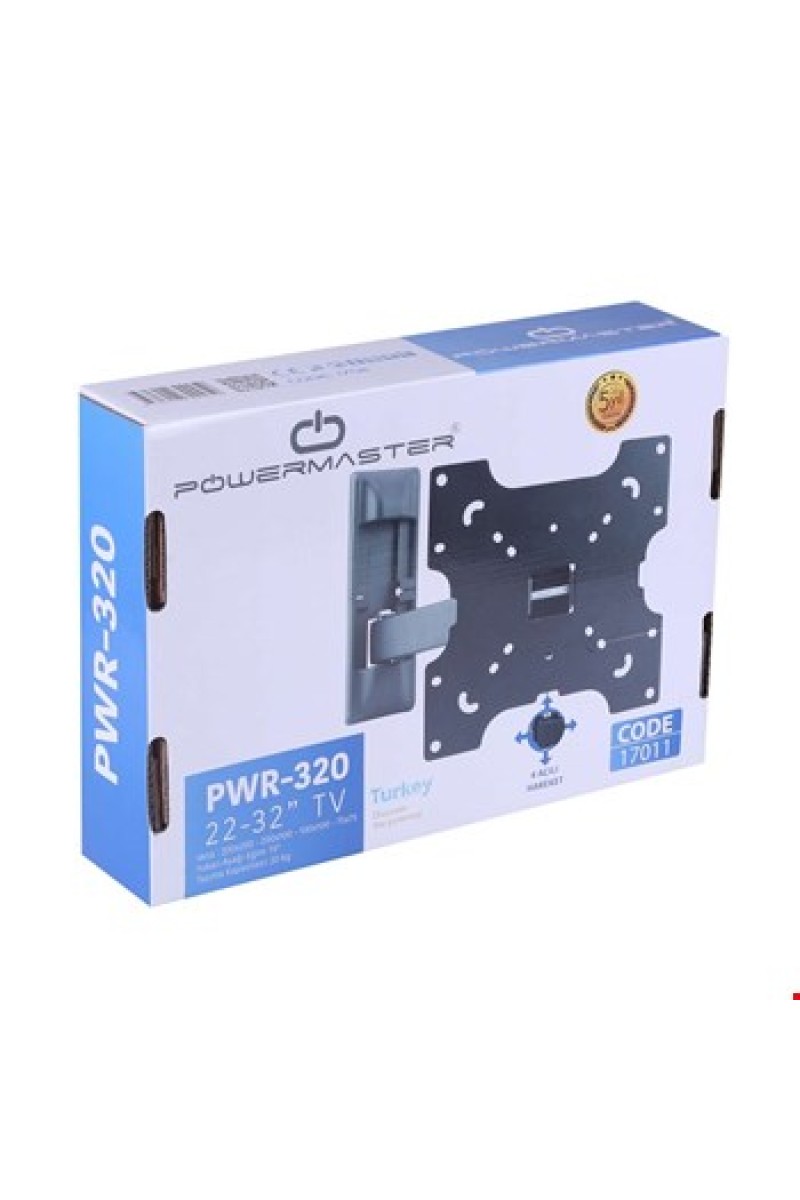 POWER MASTER LCD PLAZMA TV HAREKETLİ ASKI APARATI 20/32 İNÇ