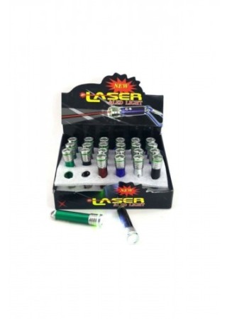 Metal Lazer 2 Fonksiyonlu Pilli Lazer Hem Fener Hem Lazer