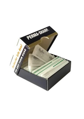 Permasharp 100'lü Profesyonel Kesilmiş Perma Sharp Kırık Jilet