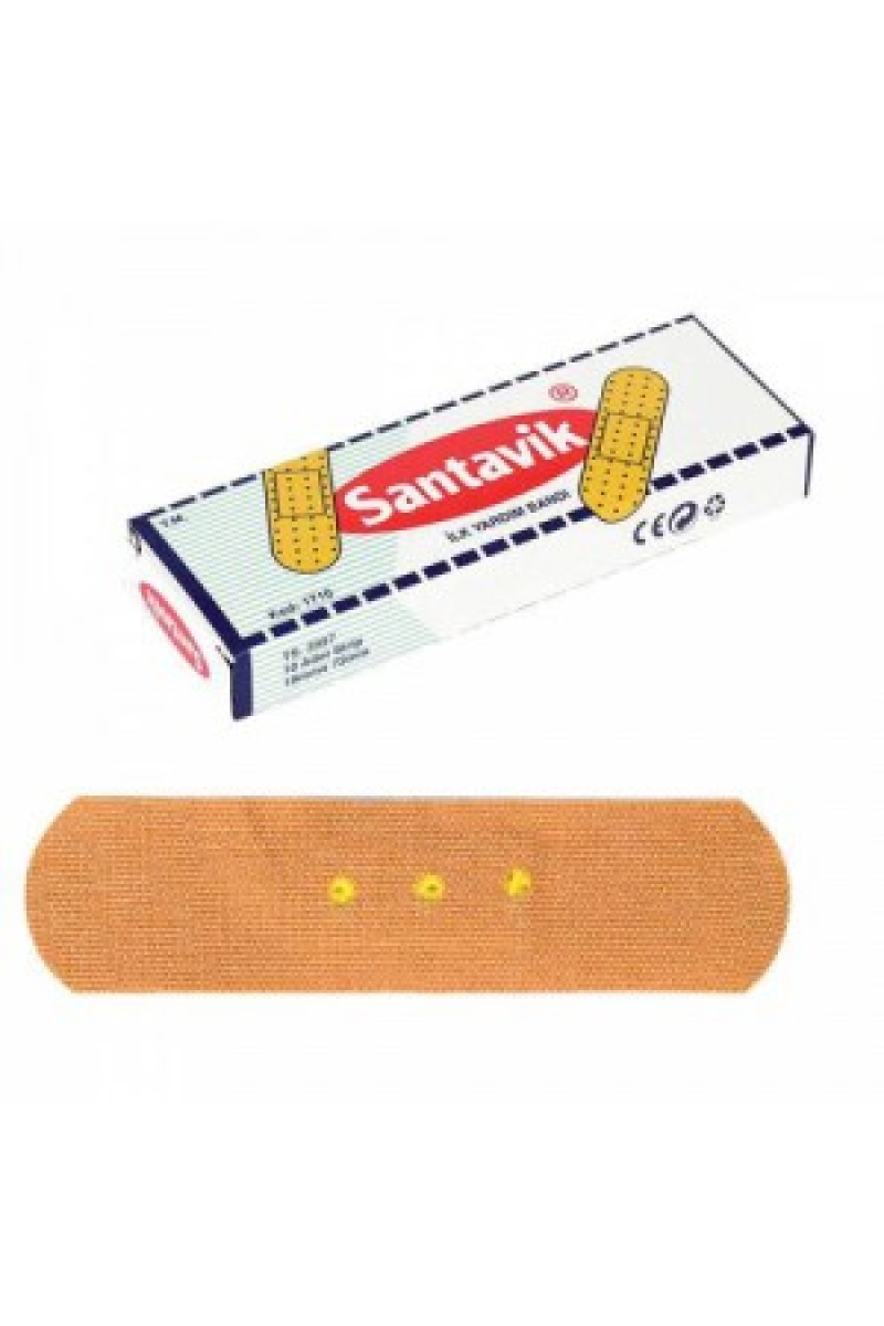 Santavik 10x30'lu Paket Yara Bandı