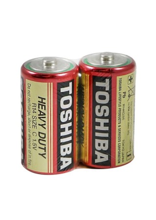 TOSHIBA Heavy Duty C Orta Boy Pil 2 Adet
