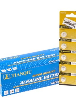 Yerli Tıanqıu Ag3 Lr41 Alkalin Saat Pili 10lu Paket *oxford KBRAF-0000.00095