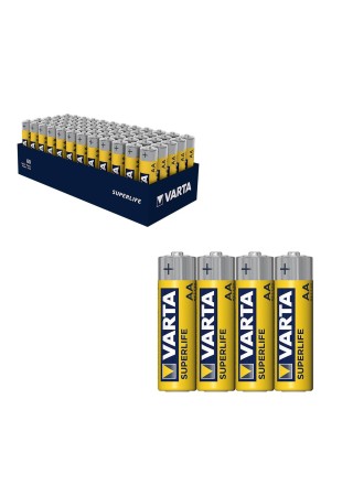 Varta Super Heavy Duty 60'lı AA Kalem Pil
