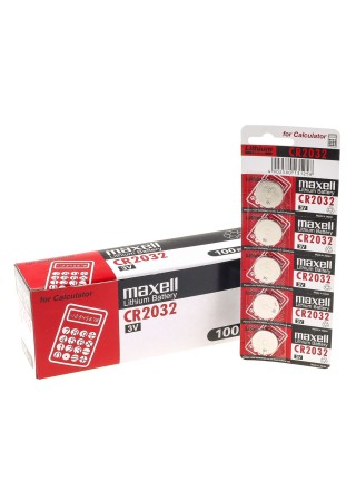 Maxell CR-2032 Lithum 5'li Kartela Pil
