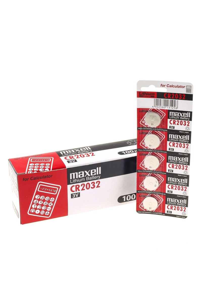 Maxell CR-2032 Lithum 5'li Kartela Pil